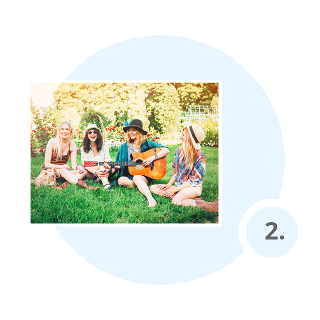 Create a 100 piece photo jigsaw puzzle - step 2