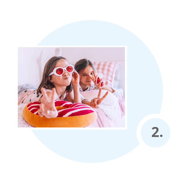 Create a 48 piece photo jigsaw puzzle - step 2