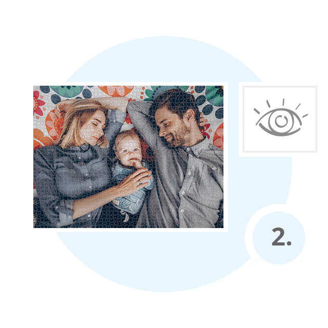 Create a 2000 piece photo jigsaw puzzle - step 2