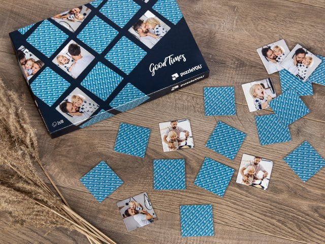 Photo Pairs game for dad