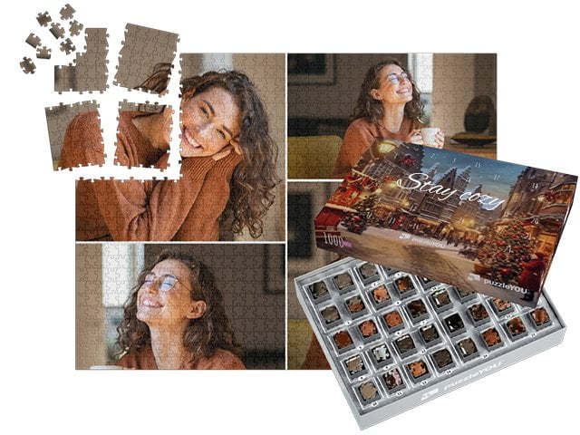 puzzleYOU Advent Calendar box "Nostalgia"