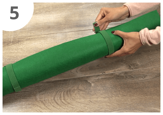 Instructions for puzzle mat - step 5