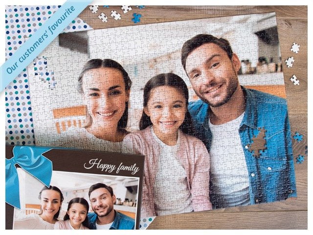 Customer's favourite - our photo puzzle with 1000 pieces