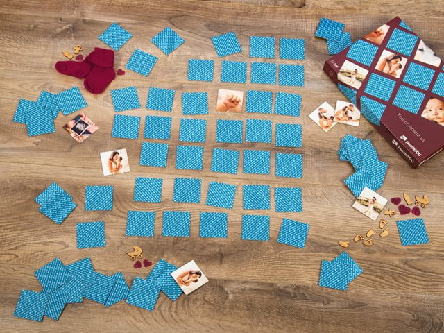 Photo Pairs game with 72 cards